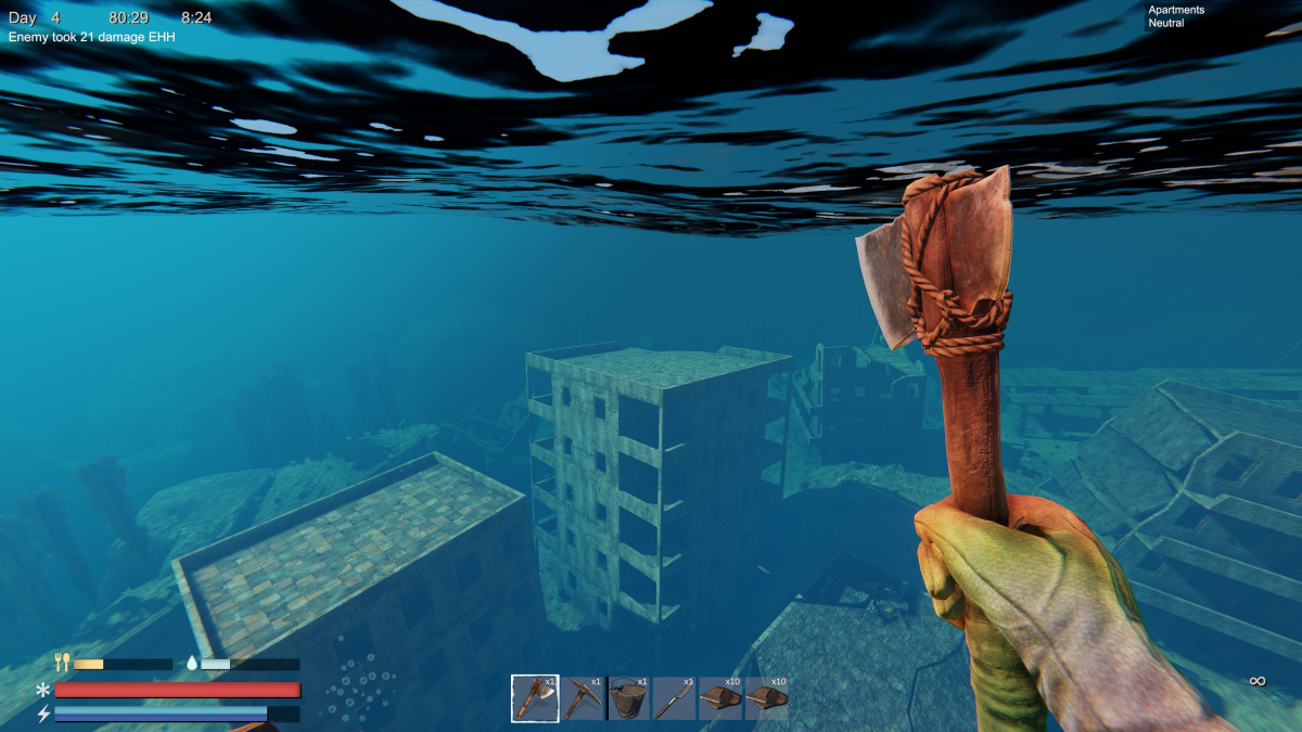 Sunkenland je fortelný survival, který ví, co chce