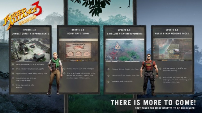 Jagged Alliance 3 Roadmapa