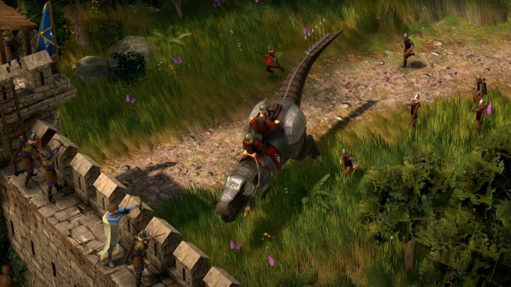 Dinolords je středověká realtime strategie... s dinosaury!