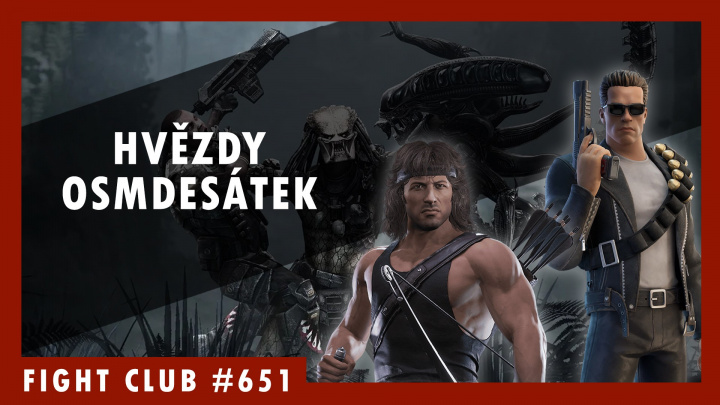 Sledujte Fight Club #651 o osmdesátkových bijcích dnes od 16:00