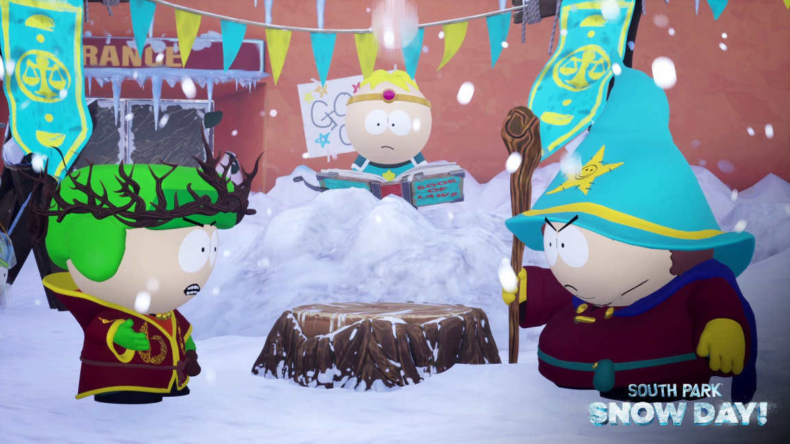 South Park: Snow Day! předvádí ukázku z hraní