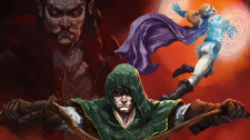 Vampire Survivors title