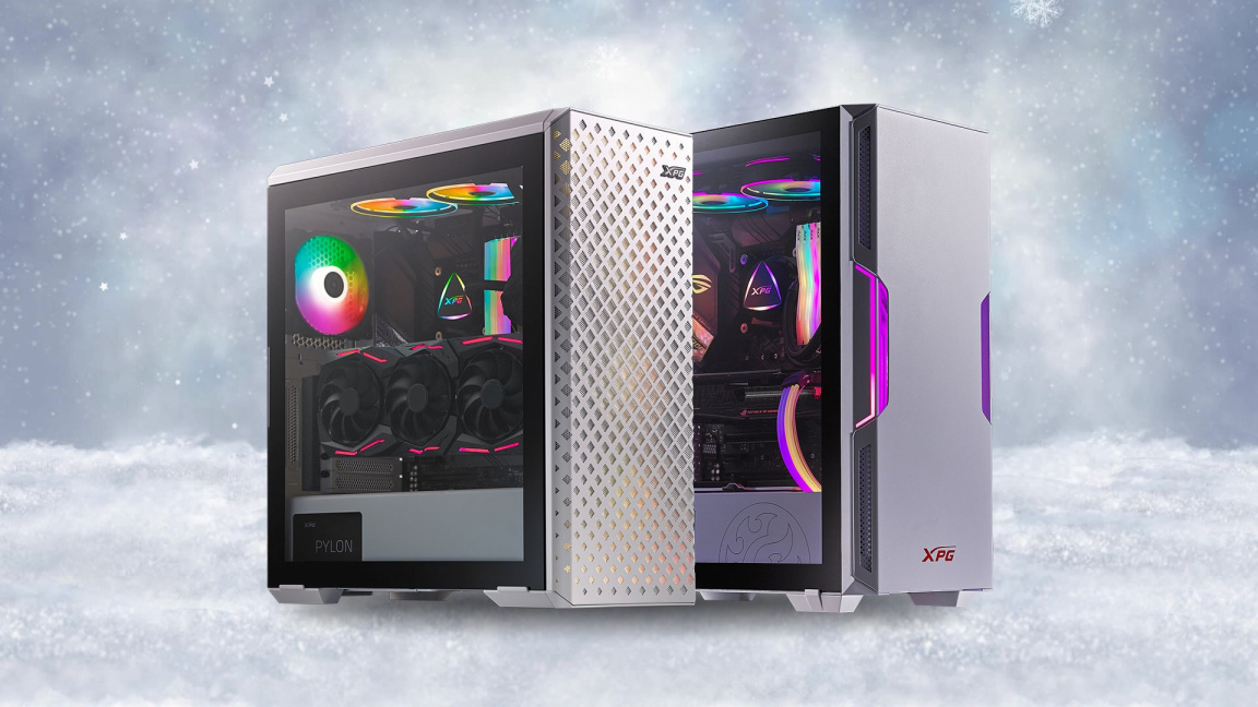 Bílé vánoce se stylovými PC skříněmi XPG