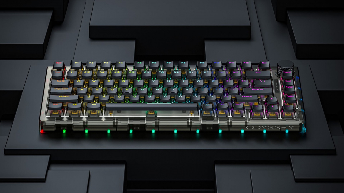 Kompaktní mechanická klávesnice Yenkee ODYSSEY jako skvělá volba pro každého hráče