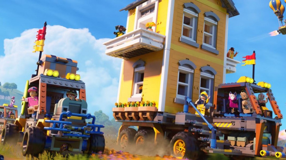Do Lego Fortnite míří autíčka, buginy i domy na kolečkách
