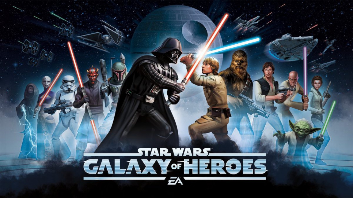Sběratelské RPG Star Wars: Galaxy of Heroes vyjde už brzy i na PC