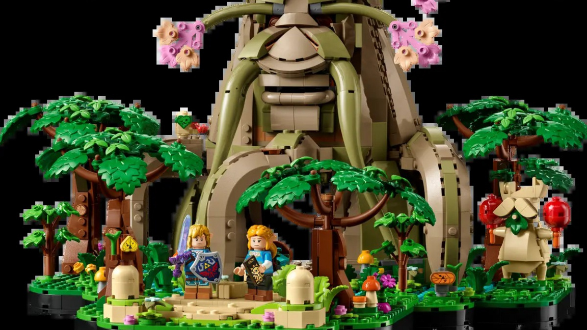 Lego představuje první sadu The Legend of Zelda se stromem Deku