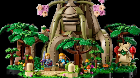 Lego představuje první sadu The Legend of Zelda se stromem Deku