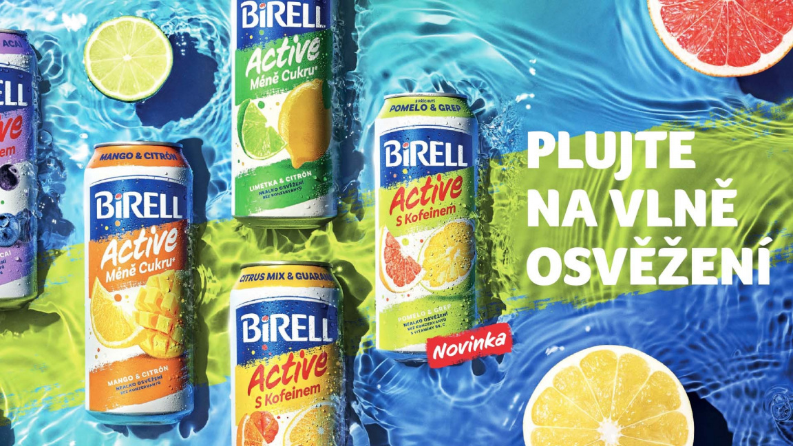 Dochází ti stamina? Dej si Birell Active!