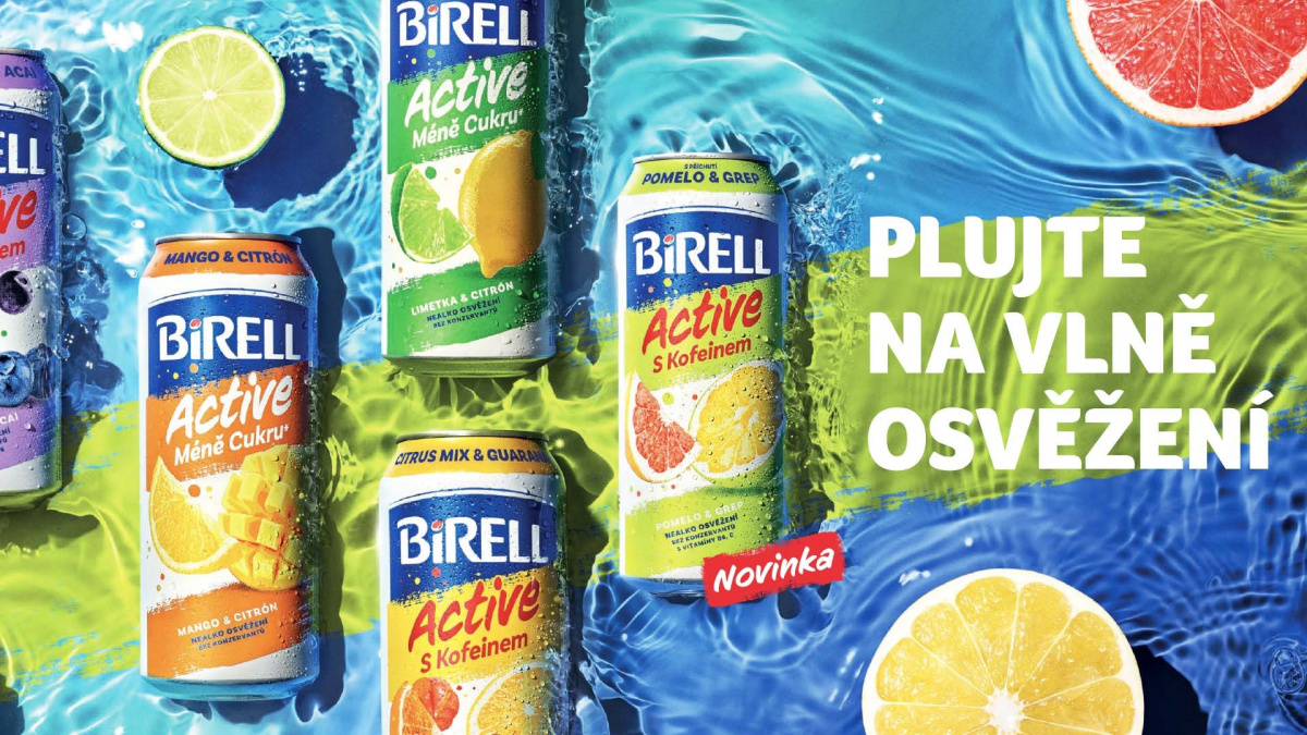 Dochází ti stamina? Dej si Birell Active!