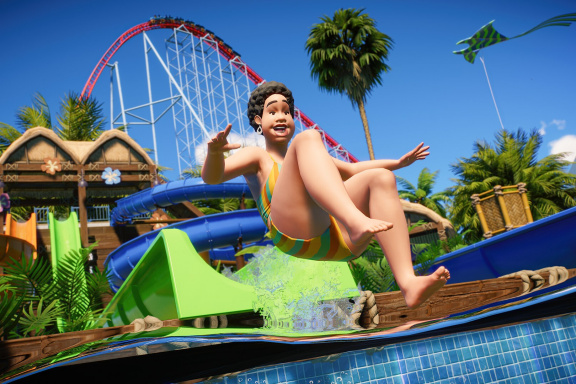 Mimořádně svobodný, ale nepřehledný. Recenze Planet Coaster 2