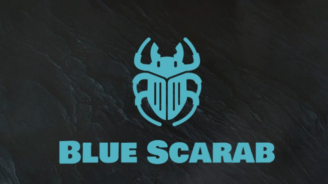 Blue Scarab Entertainment Logo