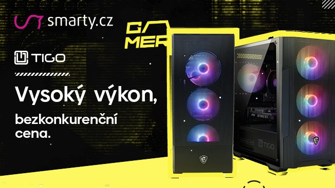 Výkonné herní mašiny TIGO v akci za zaváděcí ceny pod dvacet tisíc