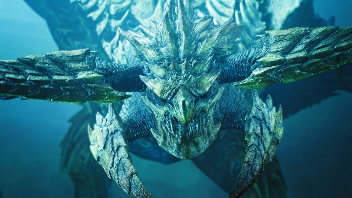 Monster Hunter Wilds v novém videu předvedl hrozivého pavouka a bouřného draka