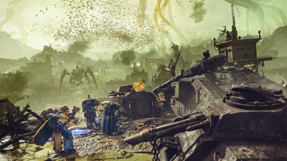 Ulovte si vlastního Hierophant bio-titána. Space Marine 2 dostává nový obsah
