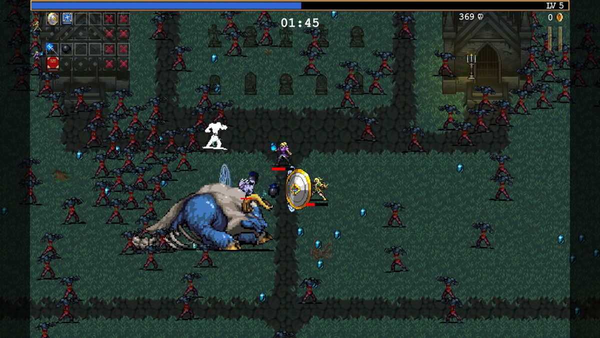 Vampire Survivors se zřejmě na PlayStationu nedočkají přenosu uložených pozic