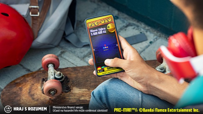 Pamatujete na legendárního PAC-MANa? Ožívá díky online losům od Sazky