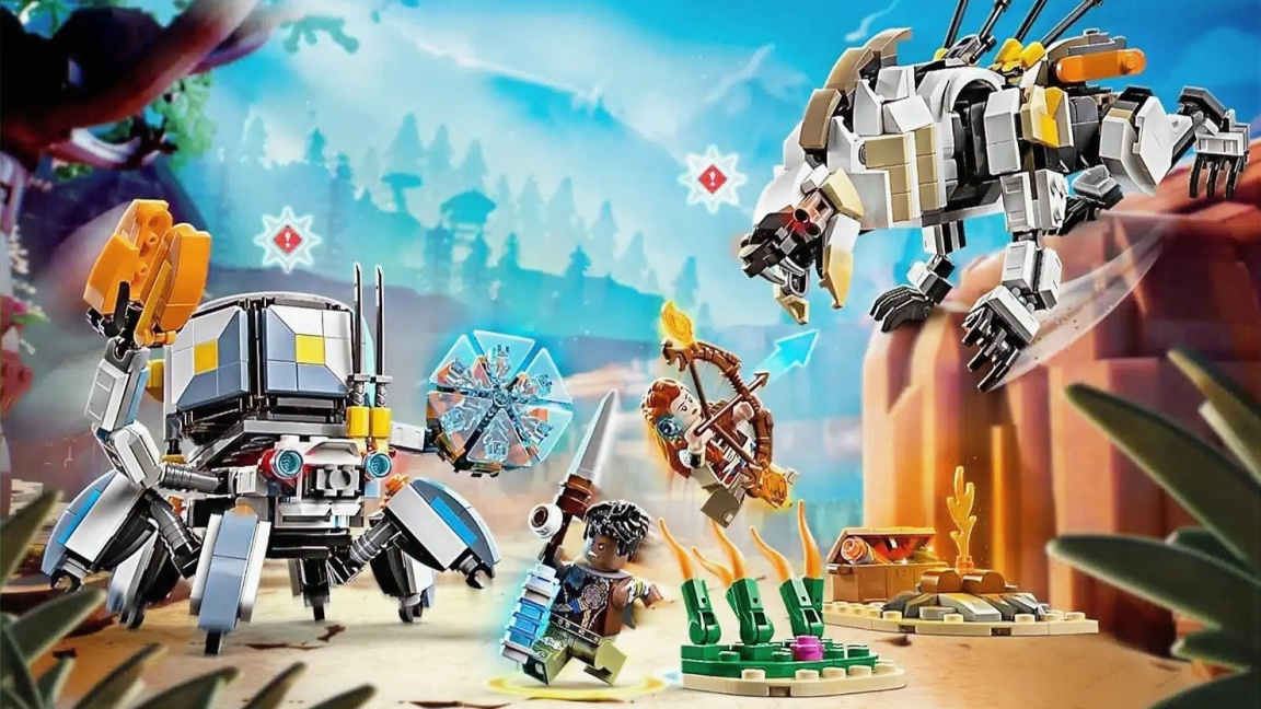 Vydání Lego Horizon Adventures doprovází tematická stavebnice