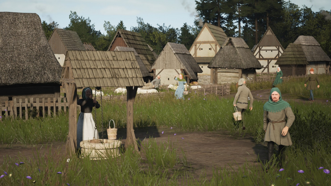 Středověká budovatelská strategie Manor Lords se dočká nových map i lepší distribuce piva