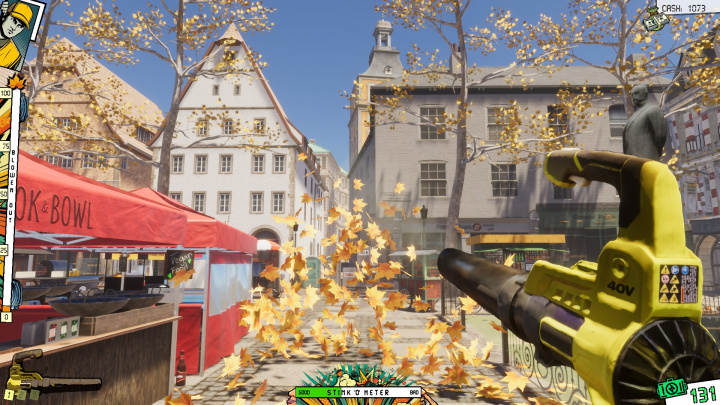 Master Leaf Blower je novým českým příspěvkem do žánru bizarních simulátorů