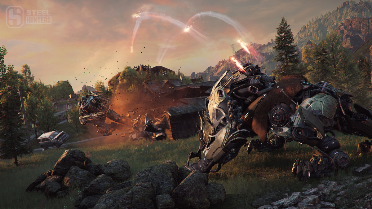 Hráli jsme akci s obřími roboty Steel Hunters, novou hru od tvůrců World of Tanks