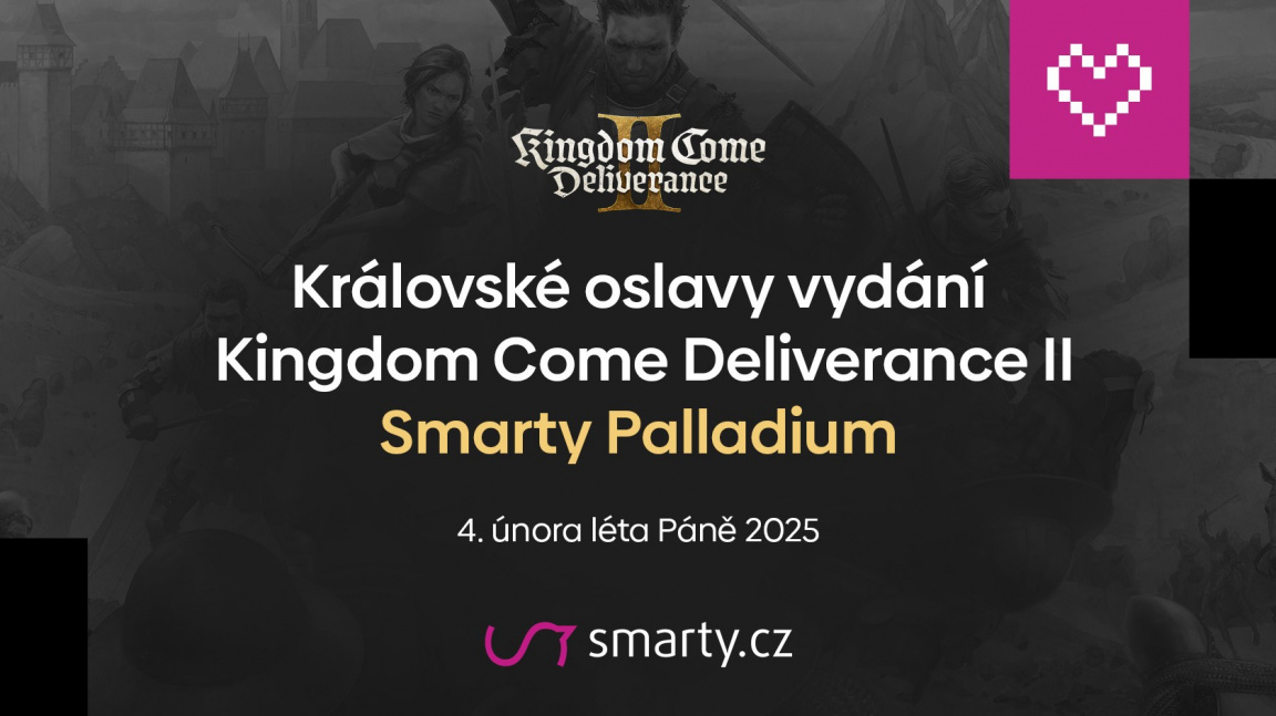 Královské oslavy vydání Kingdom Come Deliverance II ve Smarty Praha Palladium