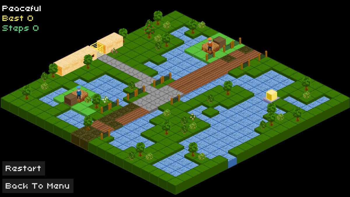 Zahrajte si se sourozencem českou logickou hru Pushmania