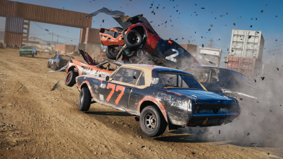 Připoutejte se! Začíná předběžný přístup demoličních závodů Wreckfest 2