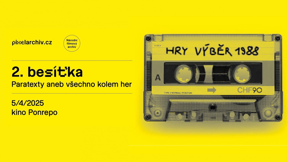 Co zůstává po hrách? Pražská beSÍŤka otevře téma archivace herních artefaktů a textů