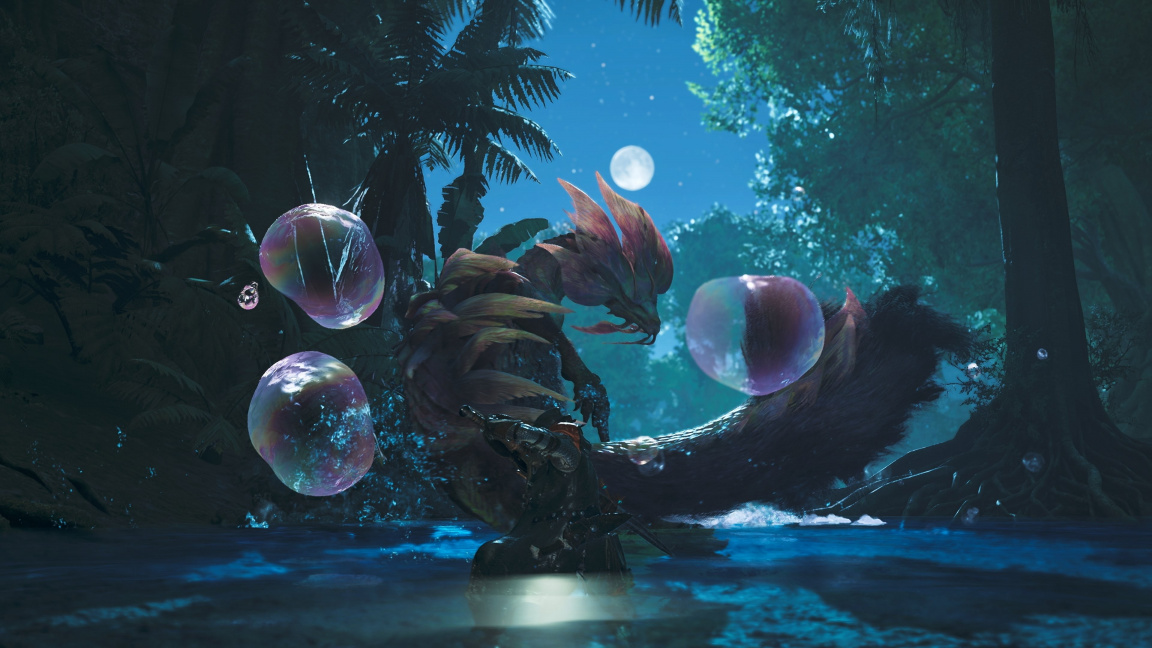 To bude jiná bublinková koupel: Do Monster Hunter Wilds míří drak Mizutsune a nejtěžší lov