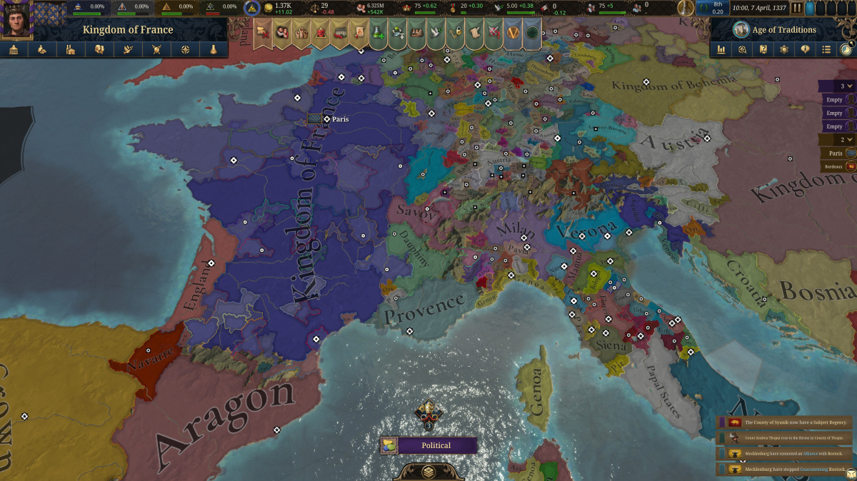 Europa Universalis V vypadá jako ultimátní historická strategie