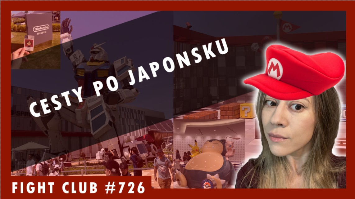 Sledujte Fight Club #726 o Šárčiných cestách Japonskem