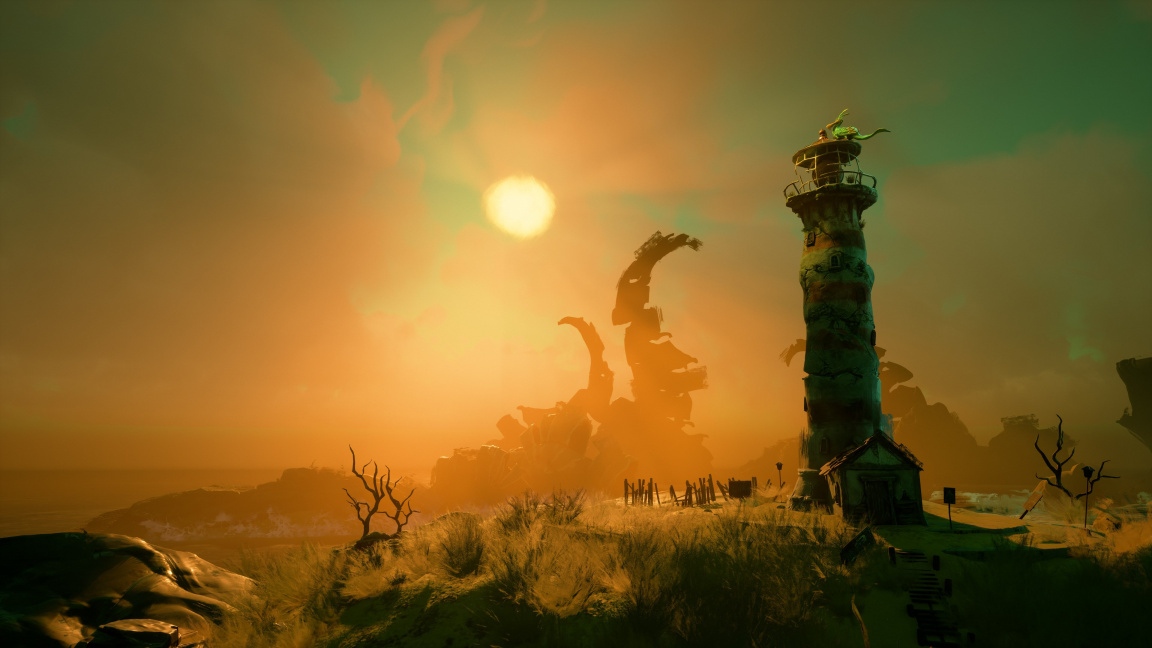 V Keeper od Double Fine se po magickém světě projdete jako maják