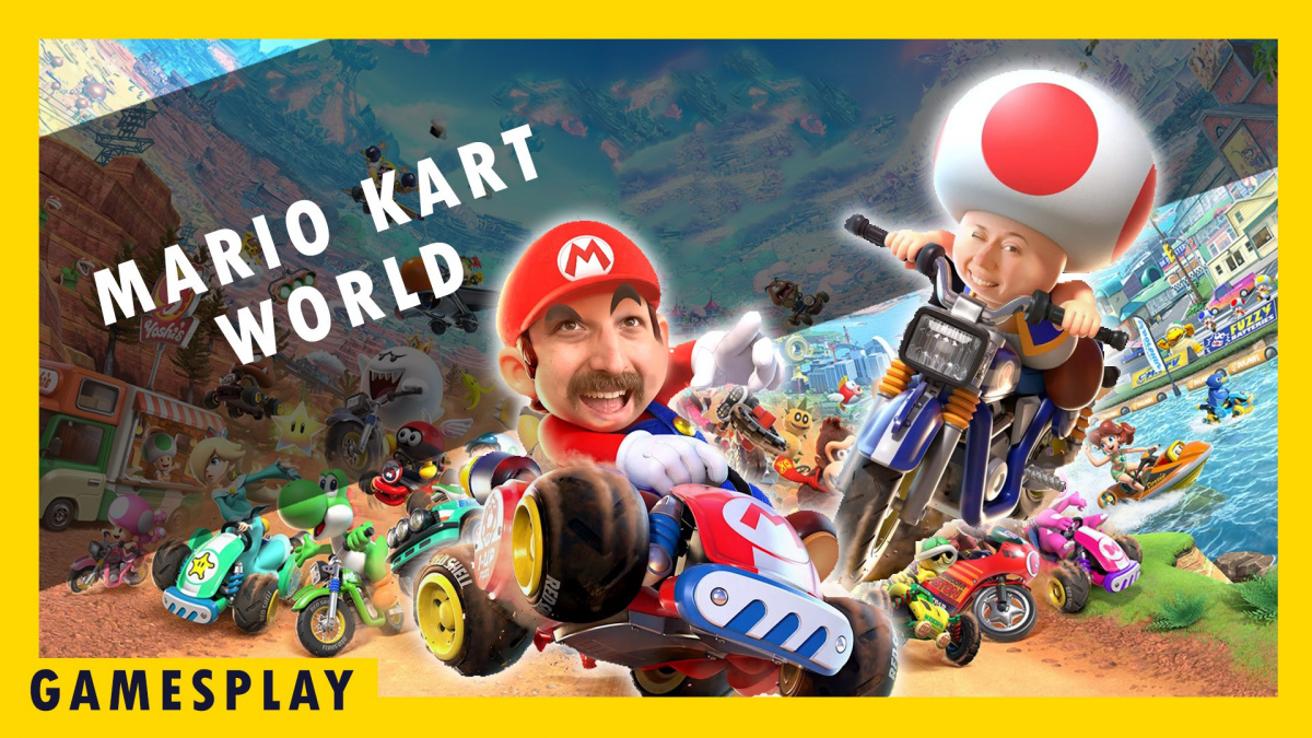 Sledujte, jak od 19:00 hrajeme Mario Kart World