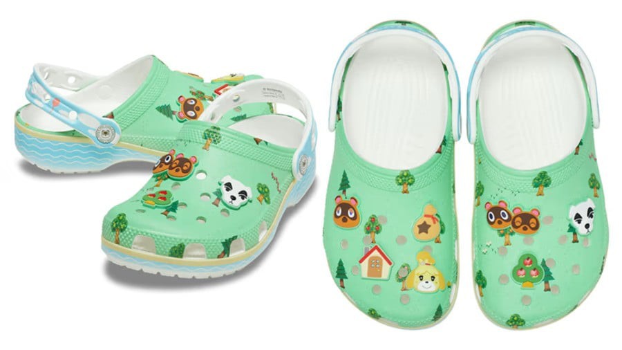Další bizarní obuv od Nintenda. Tentokrát Crocsy ve stylu Animal Crossing