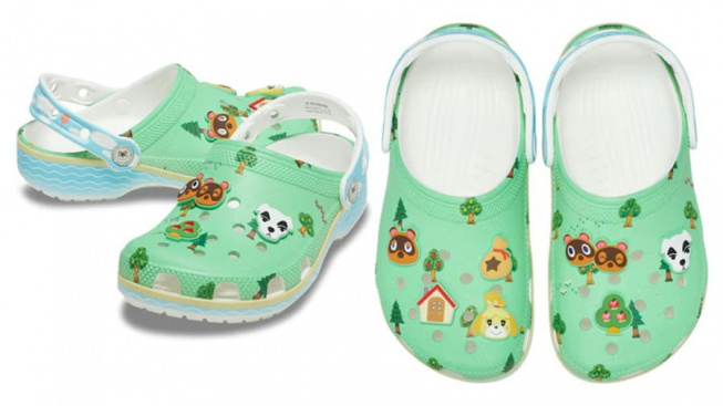 Další bizarní obuv od Nintenda. Tentokrát Crocsy ve stylu Animal Crossing