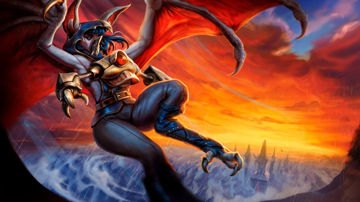 Roguelite stavění města v Against the Storm potemní. Do hry přilétají netopýři