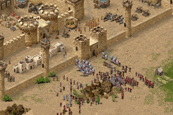 Za křižáky! Recenze Stronghold Crusader: Definitive Edition