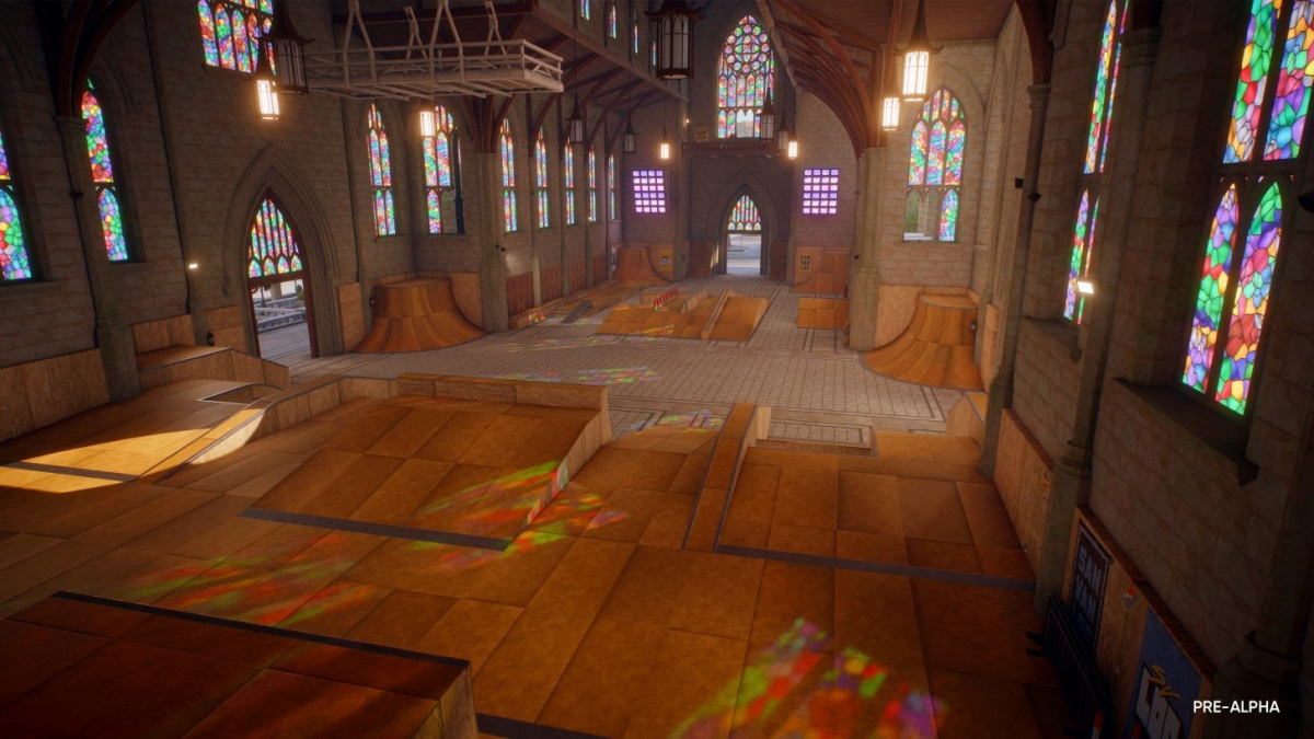 Skate vás vezme i do kostela. EA ukázala netradiční skejťácká místa včetně svatyně grindu