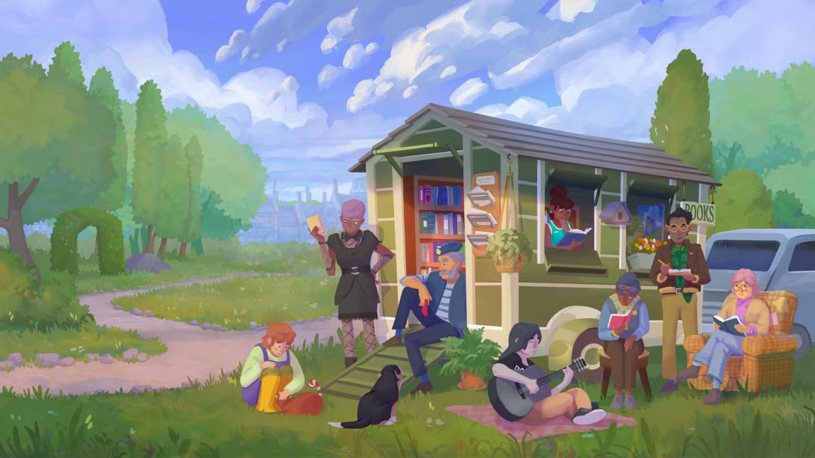 Tiny Bookshop promění váš sen o vlastním knihkupectví v hřejivou herní realitu