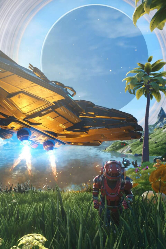 No Man's Sky dostávají další obří update s korvetou