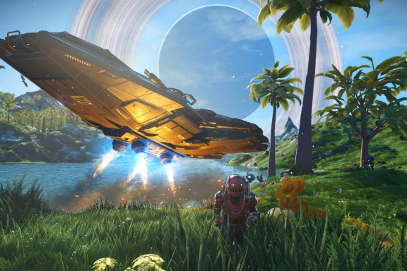 No Man's Sky dostávají další obří update s korvetou