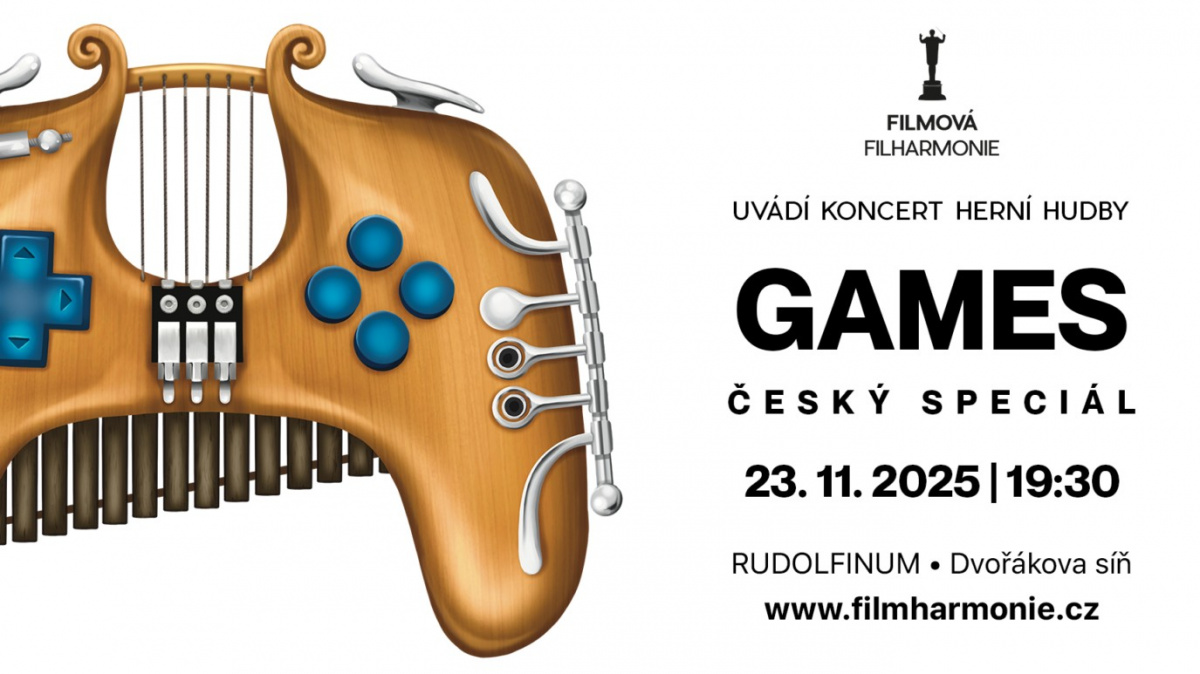 Mafie, Polda i Bulánci se rozezní v Rudolfinu. Filmharmonie chystá koncert české herní hudby