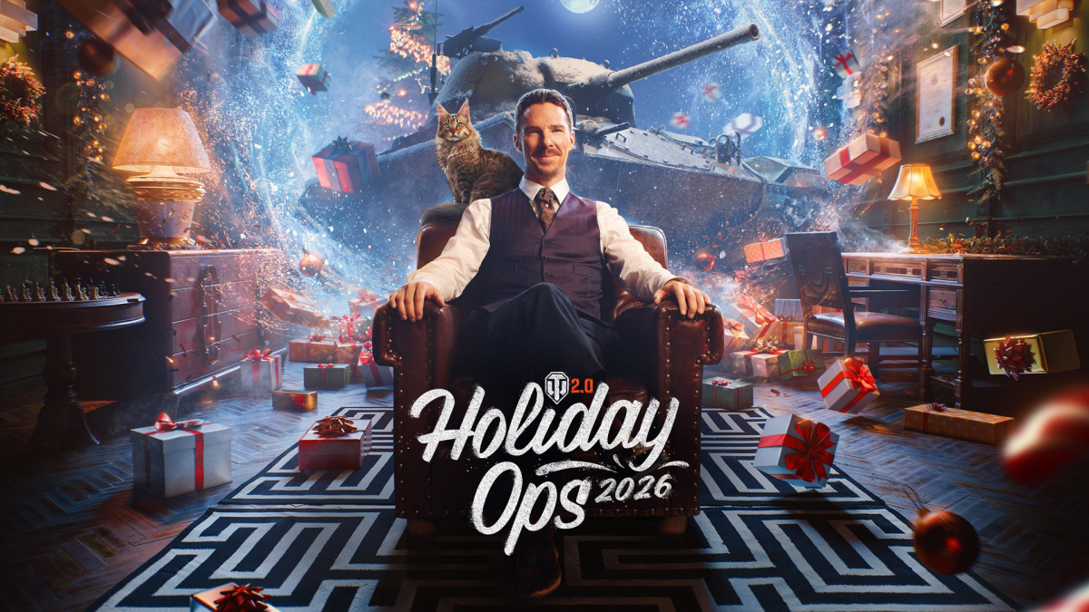 Benedict Cumberbatch přebírá velení ve World of Tanks. Holiday Ops 2026 startují 5. prosince
