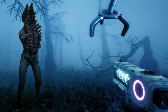 Oznámen Forest 3 na mimozemské planetě