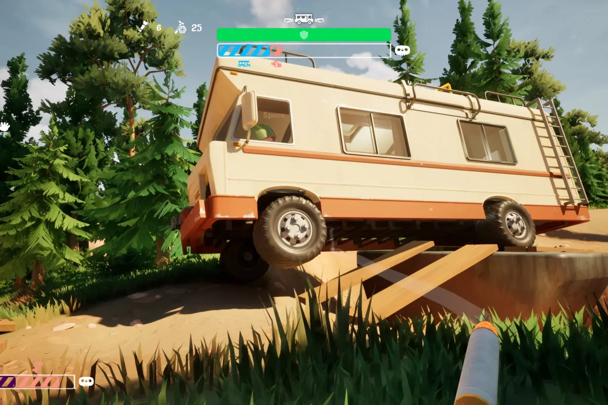 Čtyři v karavanu a medvěd.                                              Recenze RV There Yet?