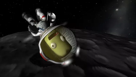 Lidé zkoušejí vlastní průlet kolem Měsíce. Zájem o Kerbal Space Program roste