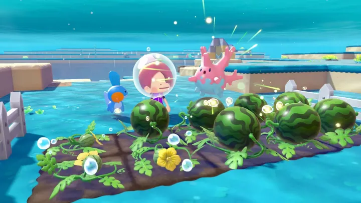 Pokémon Pokopia usnadní podmořská dobrodružství, přidá ochranu proti nevolnosti i sdílený sklad