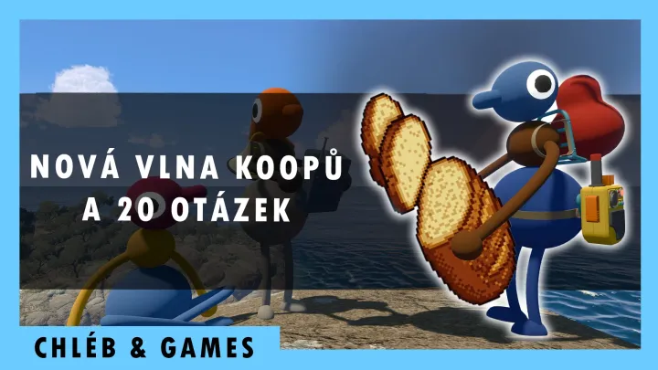 Sledujte Chléb & Games o nové vlně koopů a 20 otázkách pro redakci
