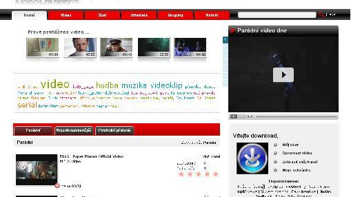 Video, filmy seriály i videoklipy najdete na novém videoserveru